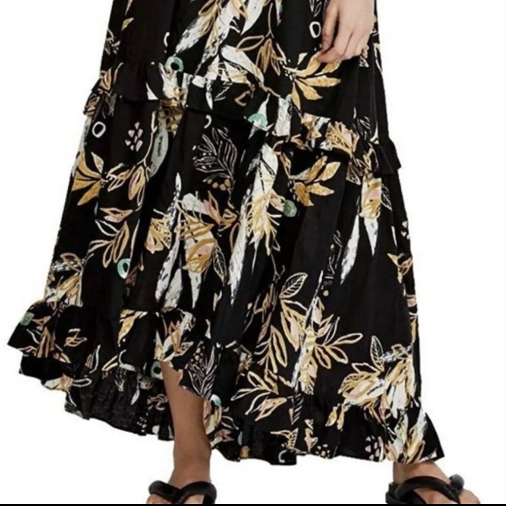 Free People Floral Print Dress. Size XS. - Picture 5 of 10